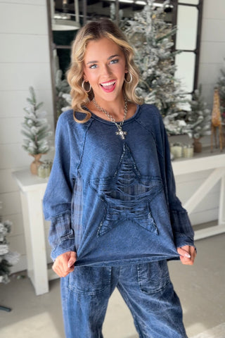 Universe Navy Shirts & Tops J Her