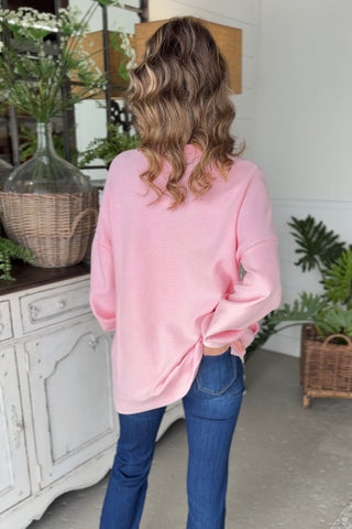 Yes Girl Pink Shirts & Tops Zenana