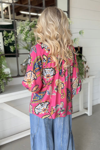 Bethany Pink by Umgee Shirts & Tops Umgee