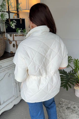 Cool Change Vest White Puff Vest Original USA