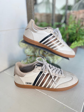 Stevie Sneaker Metallic by Shu Shop Shoes Shu Shop