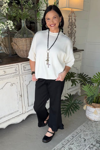 Nichols Sweater Ivory Sweater Glam