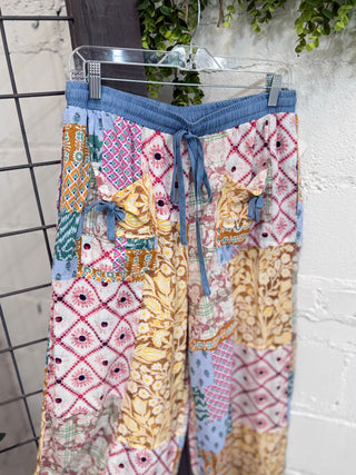 Burke Pants Pink Latte by Easel Pants Easel