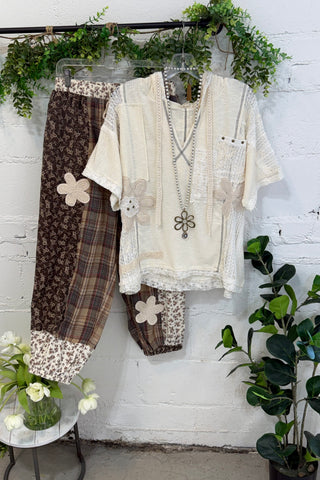 Gretchen Pants Mocha by Easel