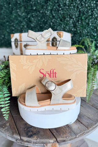 Gweneth Sandals Platino by Sofft Sandal Sofft