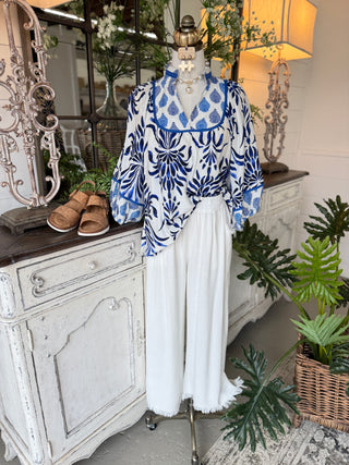 Briana Blue by Umgee Shirts & Tops Umgee