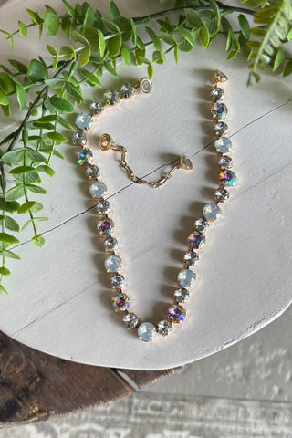 Envision Necklace Clear AB
