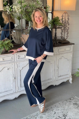 Sharlene Pant Midnight Blue