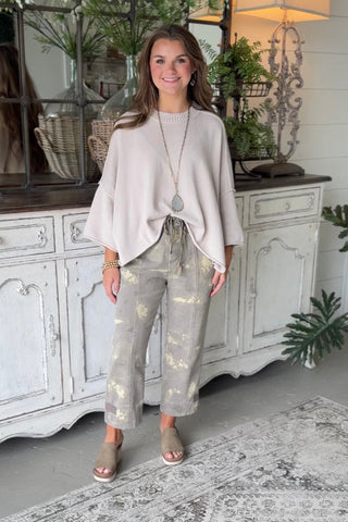 Hampton Sweater Sand Sweater Tres Bien