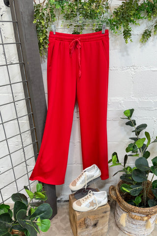 Keep Movin Scuba Set Black Top & Pant Set Zenana