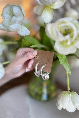 Connect Earrings Gold RESTOCK Soon Earrings Carol Su