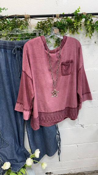 Denisha Top Berry