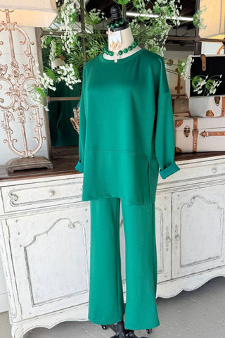 Next Level Pant Set Hunter Green