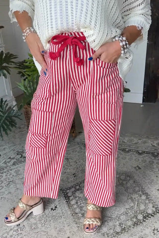 Straightaway Pants Red by Jodifl
