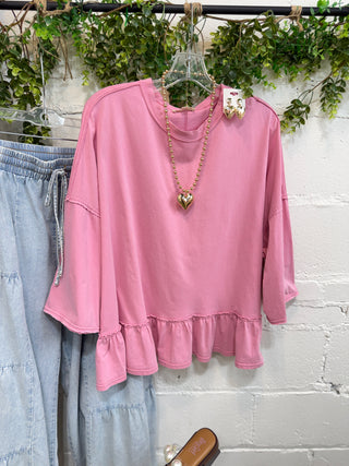 Marybelle Top Pink by Easel Shirts & Tops Easel