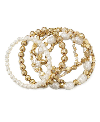 Seacoast Bracelet Set Gold Bracelets Chic Cool
