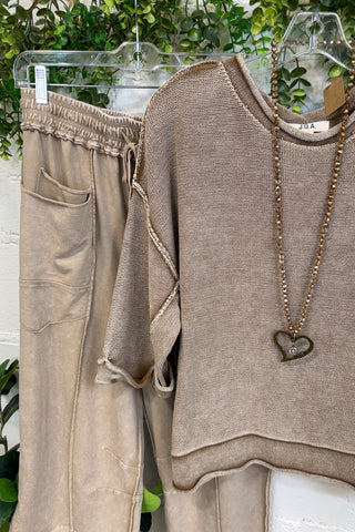 Harbin Sweater Mocha Sweater Blu Pepper