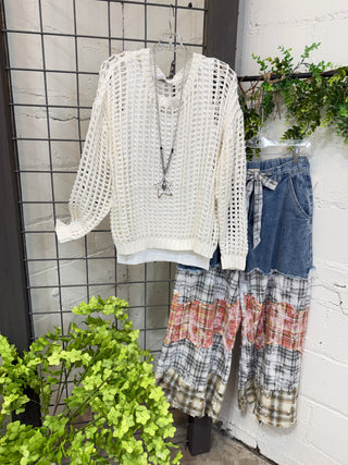 Aspen Sweater Ivory Sweater Miracle