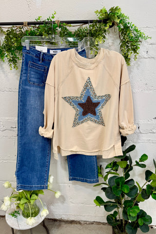 Cassidy Top Ecru by Easel Shirts & Tops Easel
