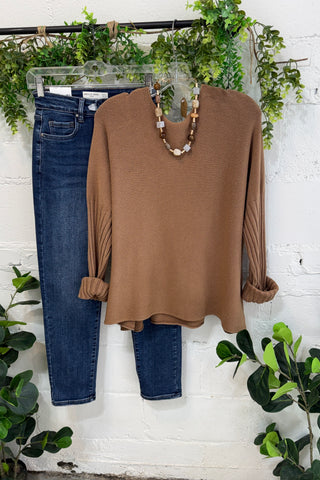 Outer Banks Sweater Chocolate Sole Luna