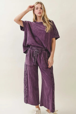 Cuddles Pants Eggplant by J Her