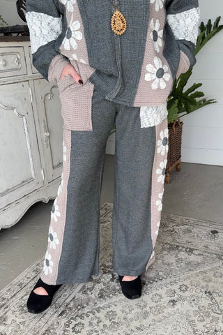 Petal Pusher Pants Charcoal/Mocha Pants Davi & Dani