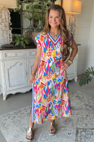 Vibrance Dress Orange Yellow by Jodifl Dresses Jodifl