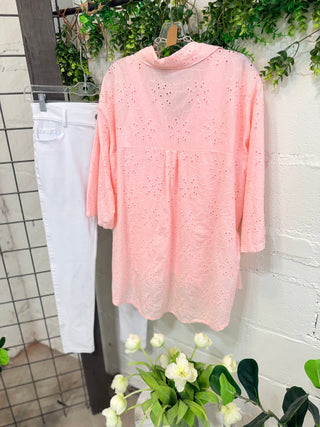 Dixie Darling Top Rosa Shirts & Tops YOLLY