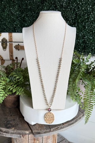 Appeal To Me Necklace Mocha Necklaces SM Style