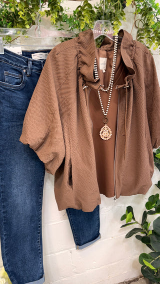 Elements Jacket Brown by Umgee