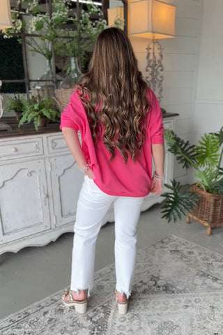 Lyric Hot Pink Shirts & Tops Hope