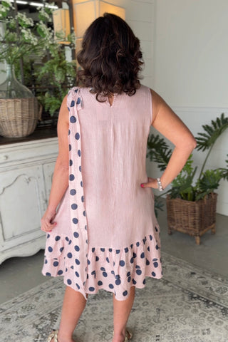 Delilah Dress Lt Blue Dresses S & F/ Italy