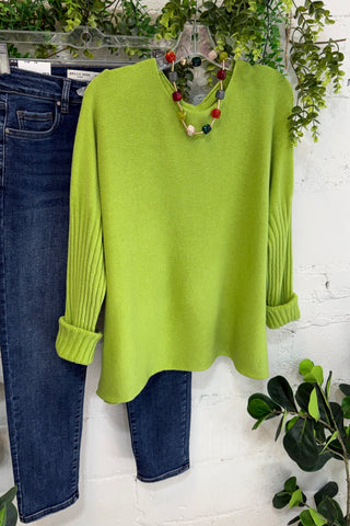 Outer Banks Sweater Lime Sole Luna