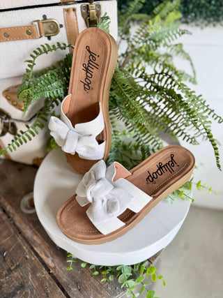 Aresso Sandals Linen by Jellypop Sandal Jellypop