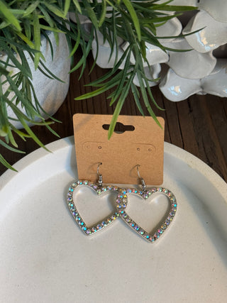 Heart on Fire Earrings Earrings Accessories To Go