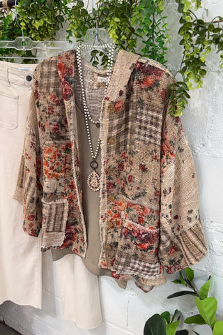 Whoopsie Daisy Top Mocha by POL Clothing