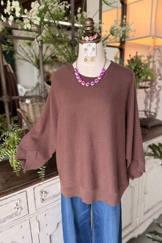 Benning Sweater Black by Umgee