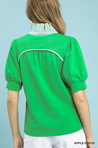 Natasha Top Apple Red by Umgee Shirts & Tops Umgee