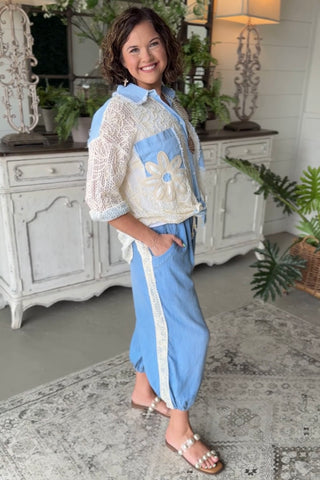 Fanciful Pants Lt Denim