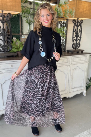 Cougar Skirt Leopard Skirt Faire