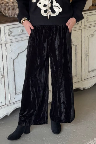 Manor Pants Black by Umgee Pants Umgee