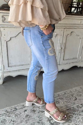 Quigley Jeans Lt Denim Jeans Blublu