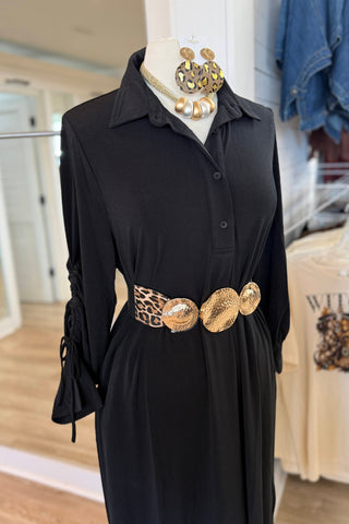 Janet Long Dress Black by Umgee