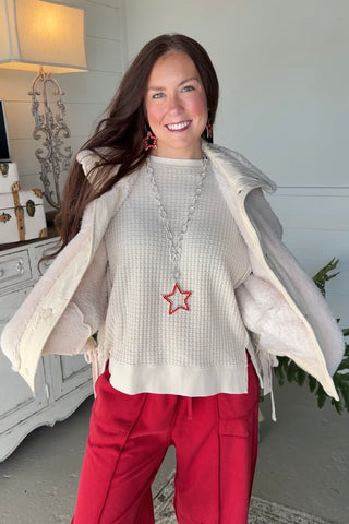 Daystar Necklace Red Necklaces BFF