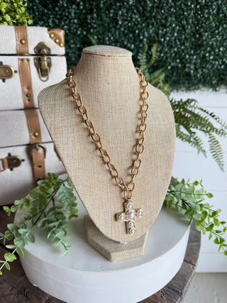 Crossville Necklace Gold Necklaces Pink Panache
