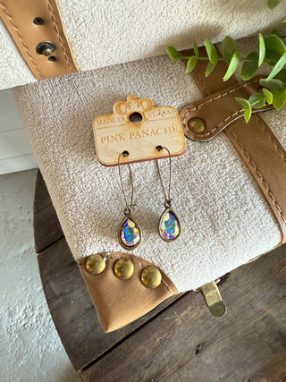 Charlotte Earrings Bronze by Pink Panache Earrings Pink Panache