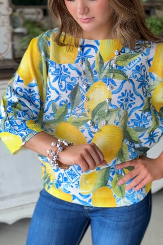 Camilla Bracelet Gold/Blue Bracelets Chic Cool