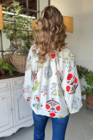 Fresh Start Cream by Umgee Shirts & Tops Umgee