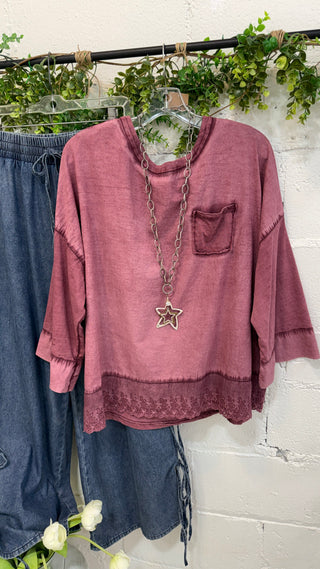 Denisha Top Berry