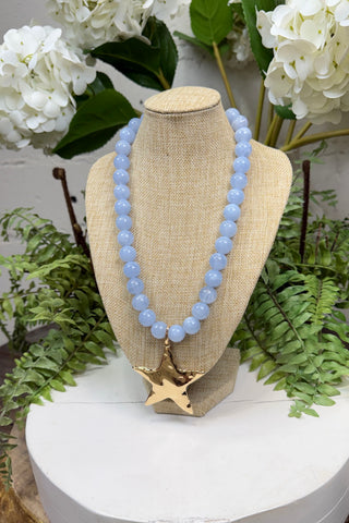 Jama Necklace Lt Blue